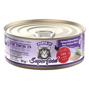 Porta 21 Superfood 6 x 80 g - Kyckling med chiafrön