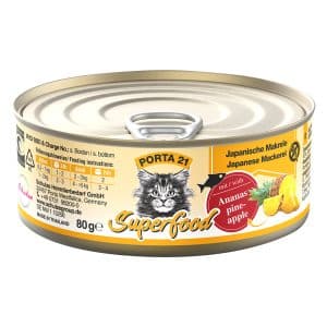 Porta 21 Superfood 6 x 80 g - Makrill med ananas