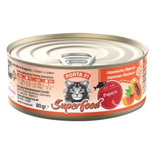 Porta 21 Superfood 6 x 80 g - Makrill med papaya