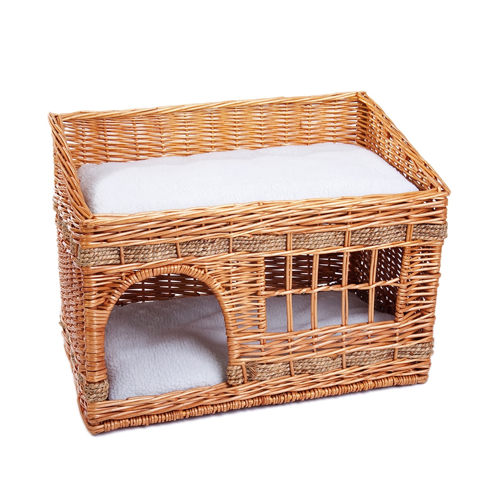 Pueblo kattbädd - L 56 x B 36 x H 42 cm - natur