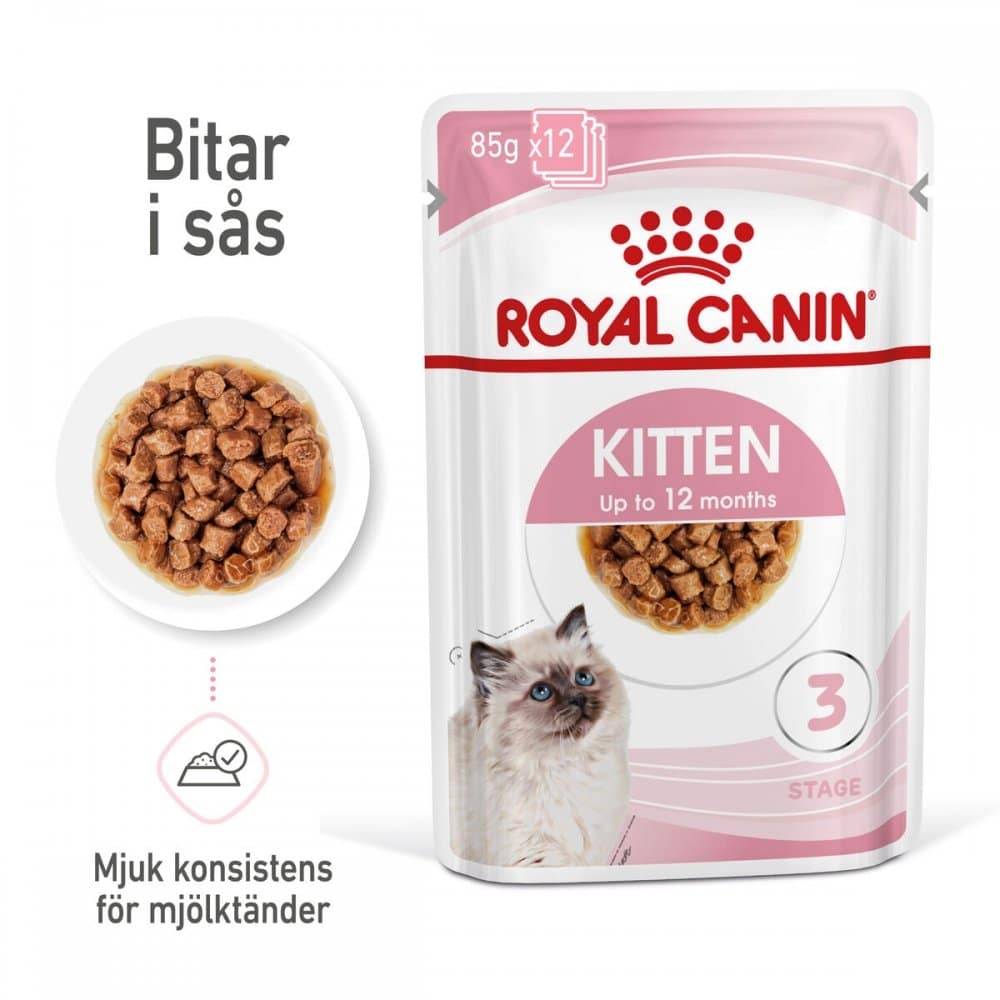 Royal Canin Wet Kitten in Gravy (12x85g)