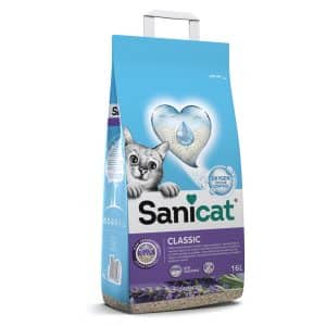 Sanicat Classic Lavendel kattströ - 16 l