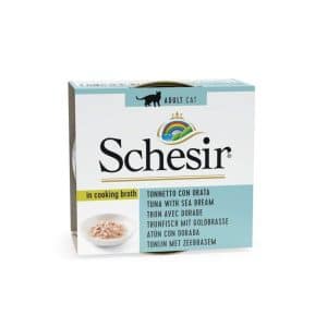 Schesir Adult Tonfisk & Seabream i Sås 70 g