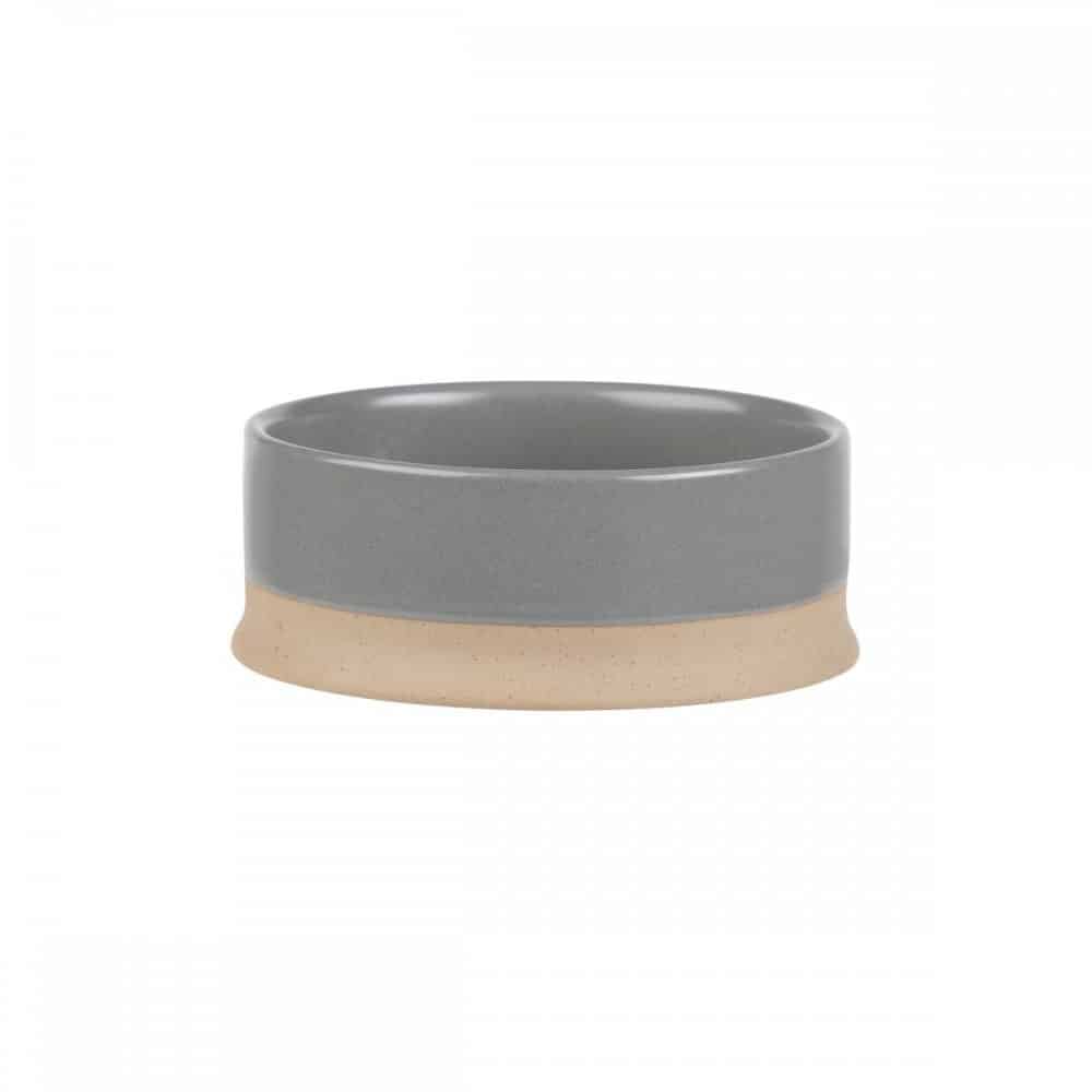 Scruffs Scandi Hundskål Keramik Grå (16 cm)
