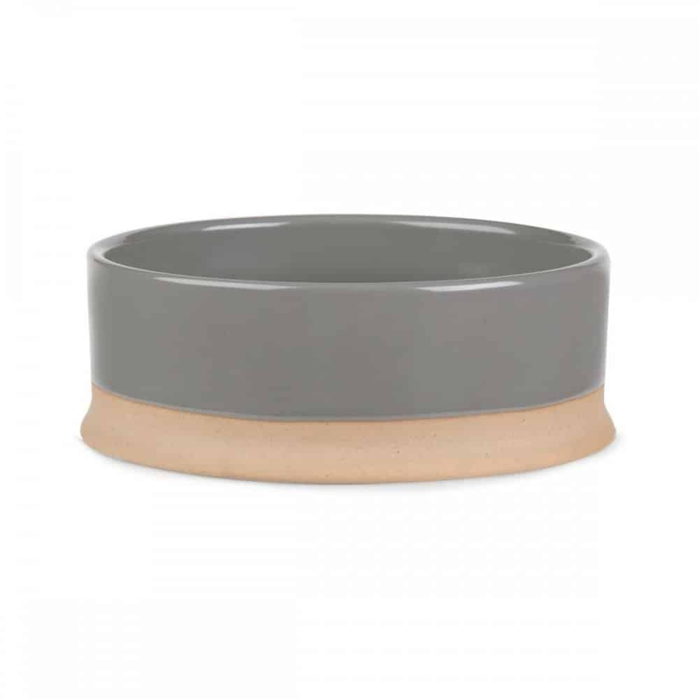 Scruffs Scandi Hundskål Keramik Grå (20 cm)