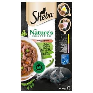 Sheba Nature's Collection in Sauce 32 x 85 g - Fin mångfald