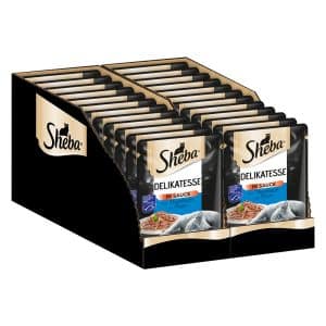 Sheba Variations 24 x 85 g portionspåsar - Delikatesse in Sauce Tonfisk