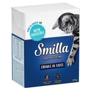 Smilla Chunks i sås 6 x 370 g - Makrill