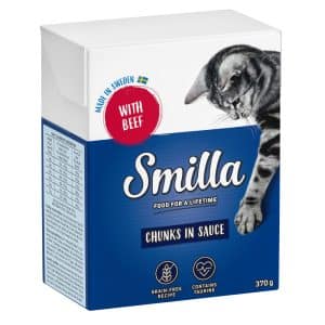 Smilla Chunks i sås 6 x 370 g - Nötkött