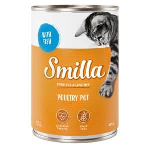 Sparpris! Smilla Pot 6 x 400 g - Poultry Pot Fjäderfäkött med fisk