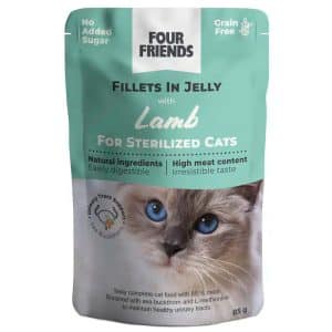Sterilized Lamb in Jelly Pouch - 24 st x 85 g