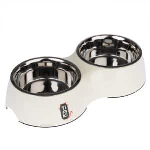 TIAKI dubbelskål i melamin - 2 x 800 ml, Ø 16 cm