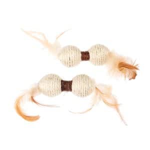 TIAKI sisal-hantlar i set - 2 st