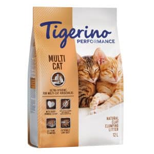 Tigerino Performance Multi Cat babypuderdoft - 12 l