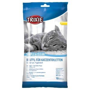 Trixie Simple'n'Clean påsar för kattoaletten - L: upp till 46 x 59 cm, 10 st