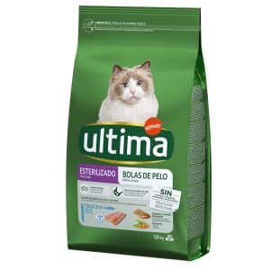 Ultima Feline Sterilized Hairball Trout - 4,5 kg (3 x 1,5 kg)