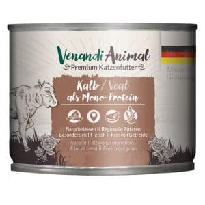 Venandi Monoprotein för djur 6 x 200 g - Vad