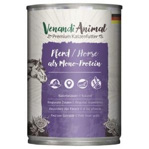 Venandi Monoprotein för djur 6 x 400 g - Häst