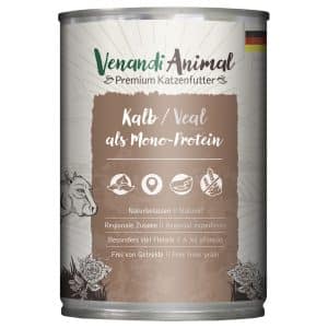 Venandi Monoprotein för djur 6 x 400 g - Vad