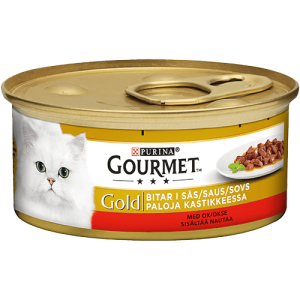 Våtfoder Oxkött i sås - 12 x 85 g