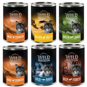Wild Freedom Adult 6 x 400 g - Blandpack I