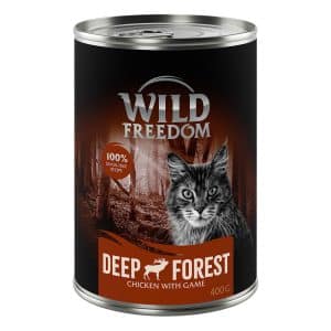 Wild Freedom Adult 6 x 400 g - Deep Forest - Venison & Chicken
