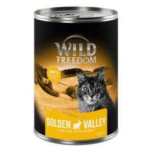 Wild Freedom Adult 6 x 400 g - Golden Valley - Rabbit & Chicken