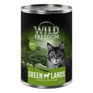 Wild Freedom Adult 6 x 400 g - Green Lands - Lamb & Chicken
