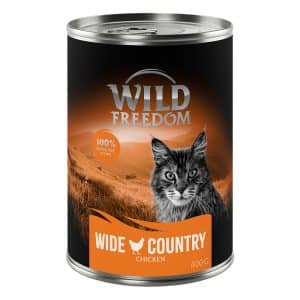 Wild Freedom Adult 6 x 400 g - Wide Country - Chicken Pure
