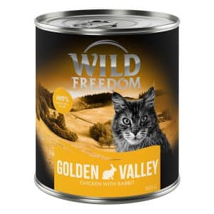 Wild Freedom Adult 6 x 800 g - Golden Valley - Rabbit & Chicken