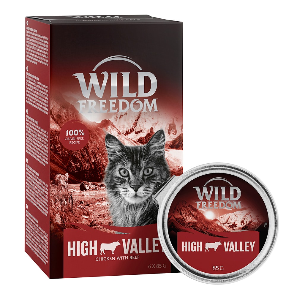 Wild Freedom Adult portionsform 6 x 85 g – Farmlands – Beef & Chicken