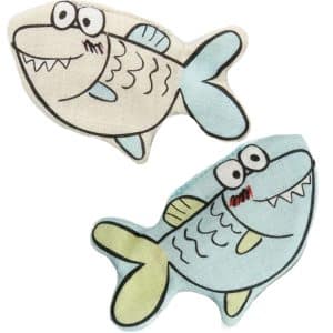 Fishes kattleksak 2-pack