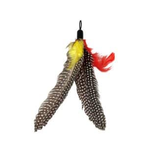 Fjäder-hänge till vippa, refill kattleksak