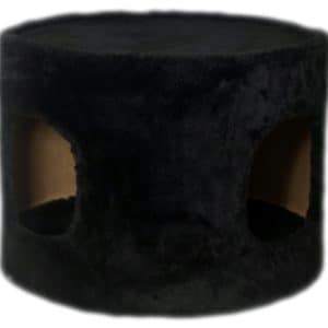 Kattens No.1 rund grotta svart (50 cm)