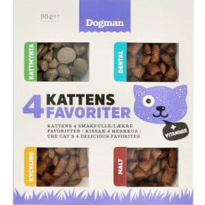 Kattgodis Kattens fyra favoriter