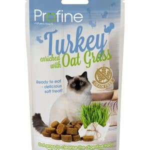 Kattgodis Profine Cat Snack Turkey & Oat grass