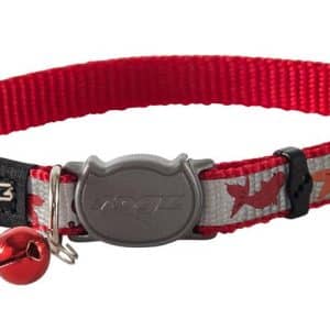 Katthalsband Reflectocat röd