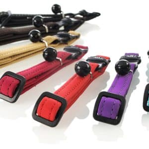 Katthalsband Softies konstläder (Svart)