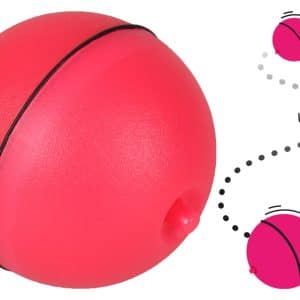 Kattleksak boll rosa med rörelse och LED