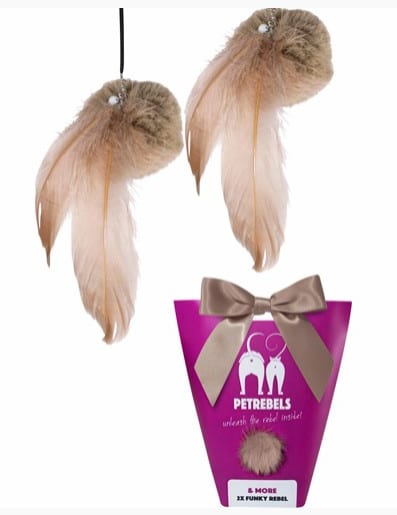 Kattleksak Funky Rebel 2-pack Cappuccino (Cappucino)