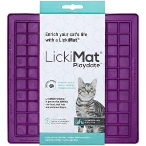 Lickimat Cat lila 20 x 20 cm