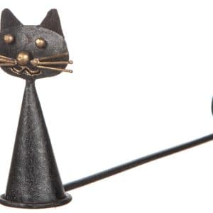 Ljussläckare katt i hamrad plåt