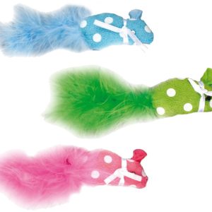 Mus polka-mouse med kattmynta