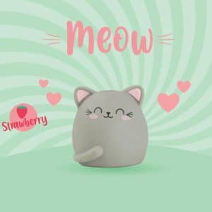 Suddgummi katt med doft