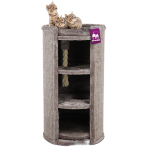 Cat Tower Super Dome 120 Cappuccino - Katt - Klösträd & klösmöbler för katt - Klösmöbler & Klöstunnor - Petrebels - ZOO.se