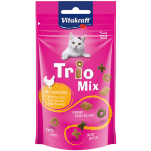 Cat Trio Mix Poultry Cat Treats Mix 60 g - Katt - Kattgodis & Kattgräs - Belöningsgodis för katt - Vitakraft - ZOO.se