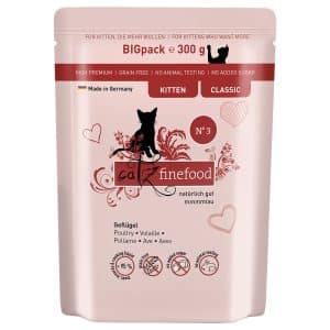 catz finefood Kitten 6 x 300 g - Fjäderfä