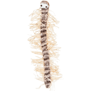 Centipede Cat Toy Plysch/Bast Brown 33 cm - Katt - Kattleksaker - Tuggleksaker för katt - Trixie - ZOO.se