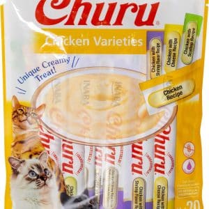 Chicken Varieties 20-pack - Katt - Kattfoder & kattmat - Blötmat & våtfoder till katt - Churu - ZOO.se