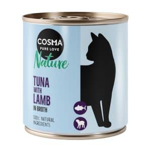 Cosma Nature 6 x 280 g - Tonfisk & lamm